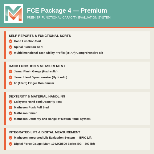 FCE Equipment Package 4: Premium