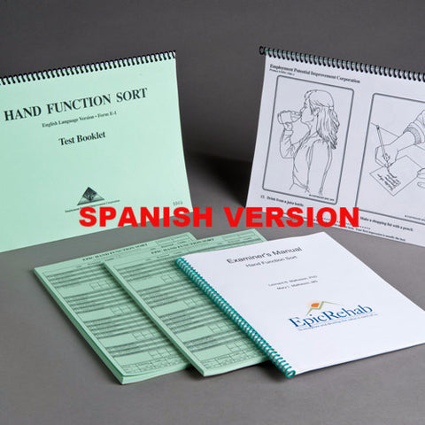 Hand Function Sort Kit - SPANISH Version